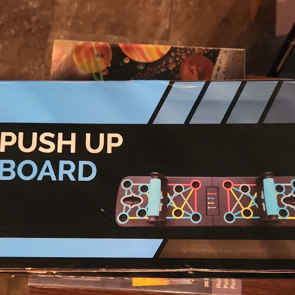 Color-Coded Push Up Board